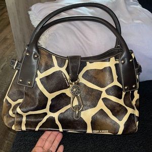Dooney & Bourke large giraffe bag
